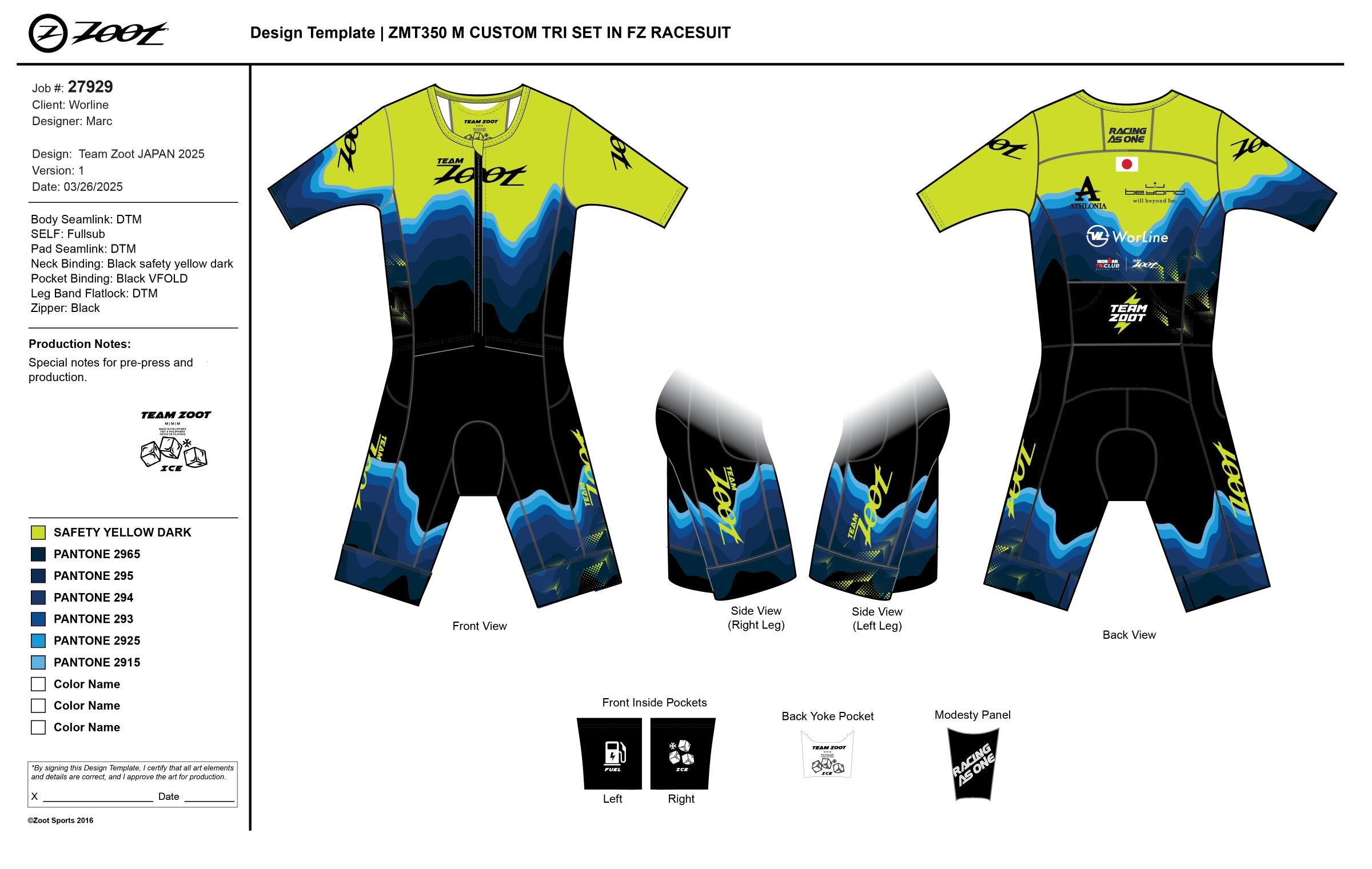 大会アンバサダー「Team Zoot Japan」が活動をスタート！メンバー募集